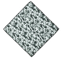 Black Patterned Handkerchief