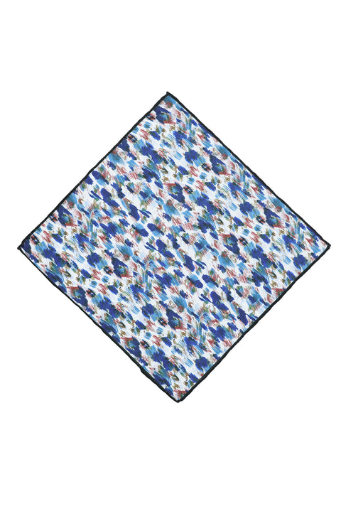 Light Blue Patterned Handkerchief