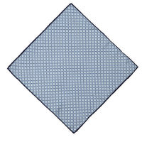 Light Blue Patterned Handkerchief