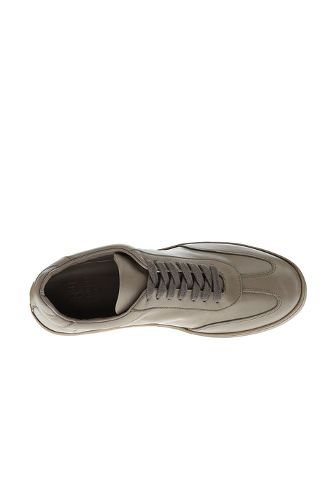 Medium Mink Leather Sneaker Shoes