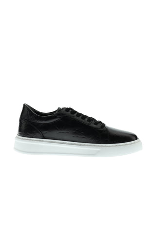  Siyah Sneaker Deri Ayakkabı