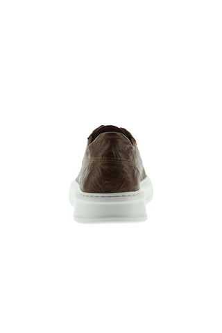  Taba Sneaker Deri Ayakkabı