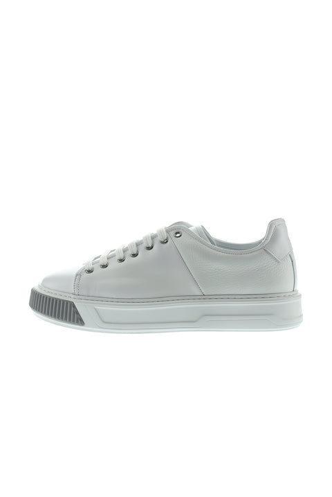 Beyaz Sneaker Deri Ayakkabı