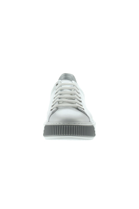 Beyaz Sneaker Deri Ayakkabı