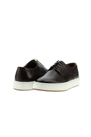  Orta Kahve Techno-Line Sneaker Deri Ayakkabı