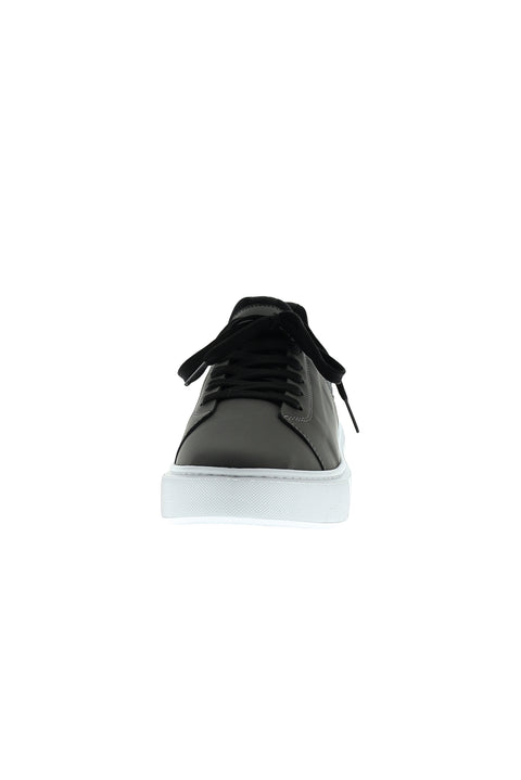 Medium Grey Techno-Line Leather Sneaker Shoes