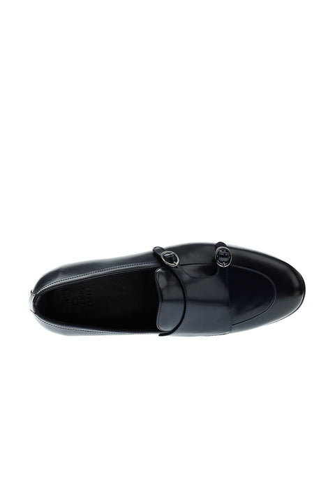 Dark Navy Classic Leather Shoes