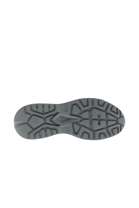 Medium Grey Suede Leather Casual Breathable Sports Shoe Sneaker
