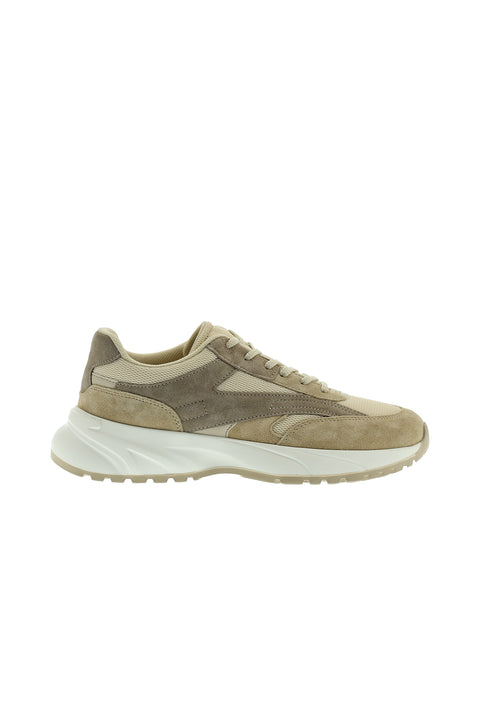 Medium Beige Suede Leather Casual Breathable Sports Shoes Sneakers