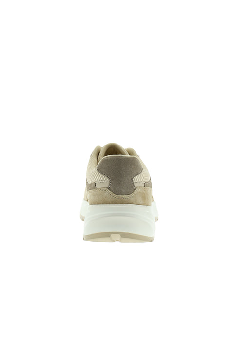 Medium Beige Suede Leather Casual Breathable Sports Shoes Sneakers