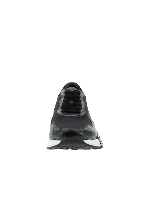 Black Techno-Line Sneakers