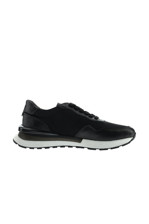 Black Techno-Line Sneakers