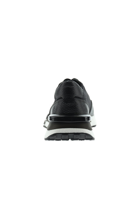 Black Techno-Line Sneakers