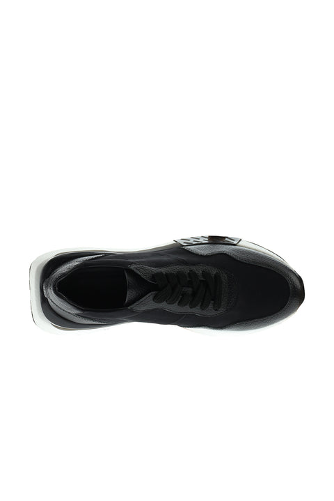 Black Techno-Line Sneakers