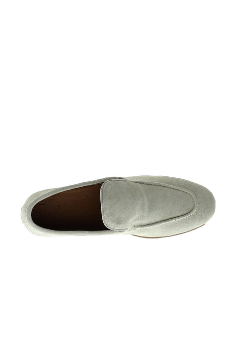 Medium Beige Casual Leather Loafer Shoes