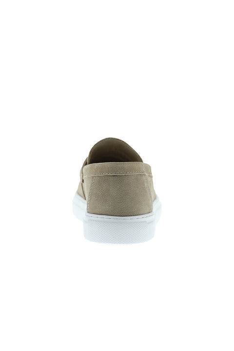 Medium Beige Casual Nubuck Leather Shoes