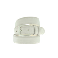 Medium Beige Sport Suede Leather Belt