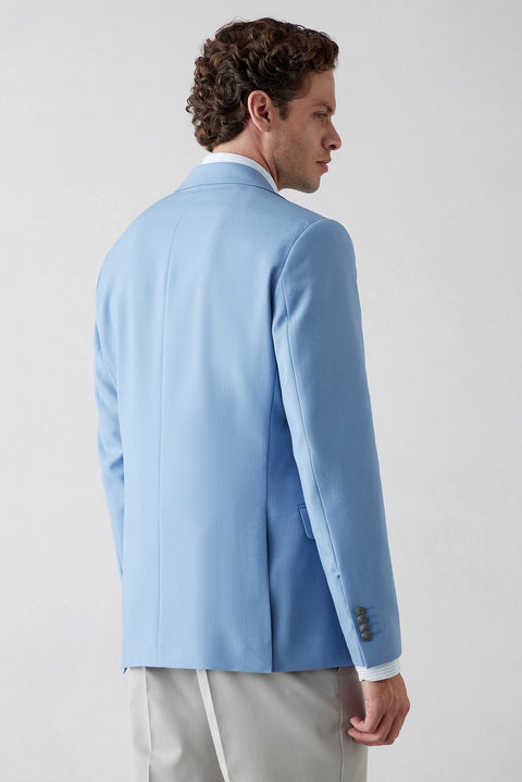 Mavi 6 Drop Regular Fit Standart Kesim Mono Yaka Klasik Ceket