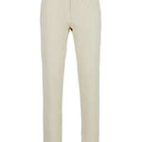 Cream 6 Drop Regular Fit Standard Cut Cotton Sports Pants