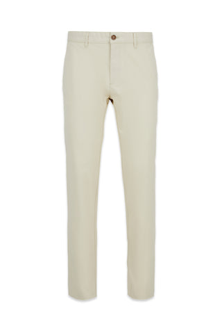  Krem Regular Fit Standart Kesim Likralı Esnek Yan Cepli Likralı Kanvas / Chino Pantolon