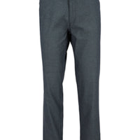 Dark Charcoal Relaxed Fit Canvas / Chino Trousers