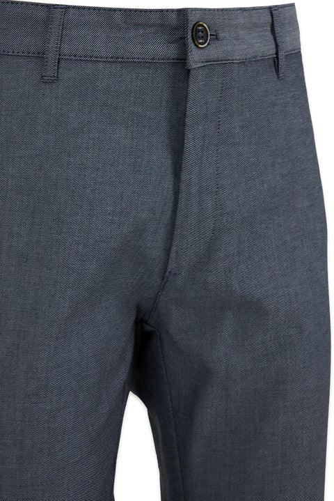 Dark Charcoal Relaxed Fit Canvas / Chino Trousers