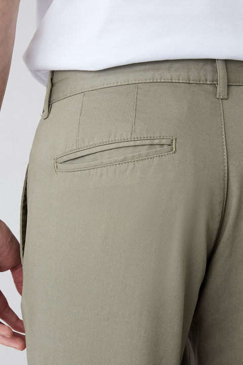 Light Mink 6 Drop Regular Fit Standard Cut Canvas/Chino Pants