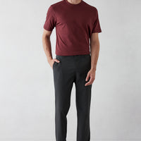 Black Regular Fit Standard Cut Canvas / Chino Trousers