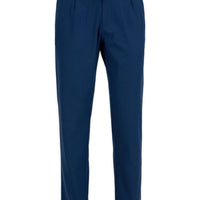 İndigo Regular Straight Fit Beli Lastikli İpli Pileli Likralı Jogger Pantolon