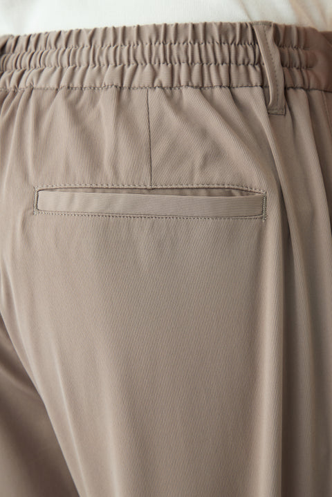 Orta Vizon Techno-Line Regular Fit Standart Kesim Likralı Beli Lastikli İpli Çantalı Pantolon