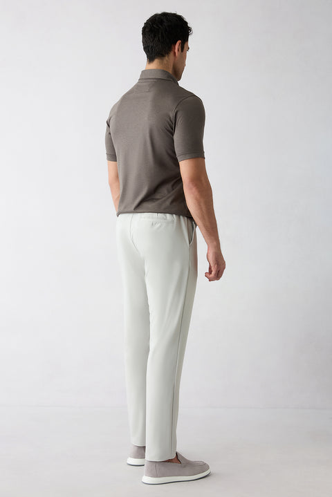 Taş Techno-Line Regular Fit Standart Kesim Çantalı Likralı Beli İpli Chino / Kanvas Pantolon