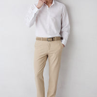 Light Beige Regular Straight Fit Polvis Sport Pants