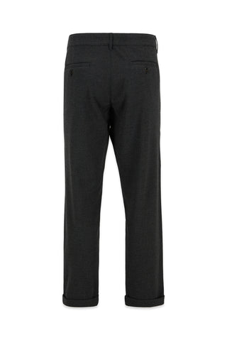  Açık Antrasit Regular Straight Fit Yan Cepli Likralı Esnek Desenli Kanvas / Chino Pantolon