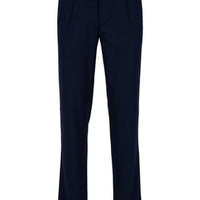 Light Navy Regular Straight Fit Plain Lycra Sports Pants