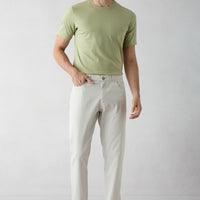 Stone Relaxed Fit Canvas / Chino Trousers