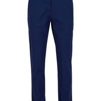 Mid-Navy Regular Fit Standard Cut Canvas / Chino Trousers