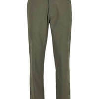 Khaki Regular Fit Standard Cut Canvas / Chino Trousers