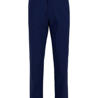 Mid-Navy Regular Fit Standard Cut Canvas / Chino Trousers