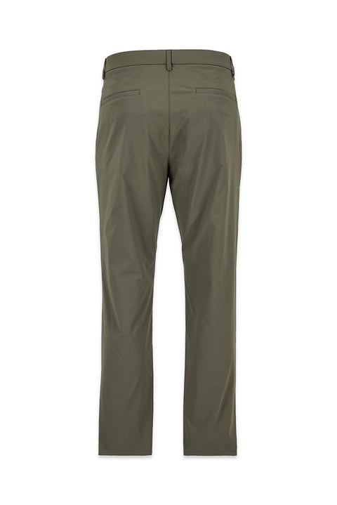 Khaki Regular Fit Standard Cut Canvas / Chino Trousers