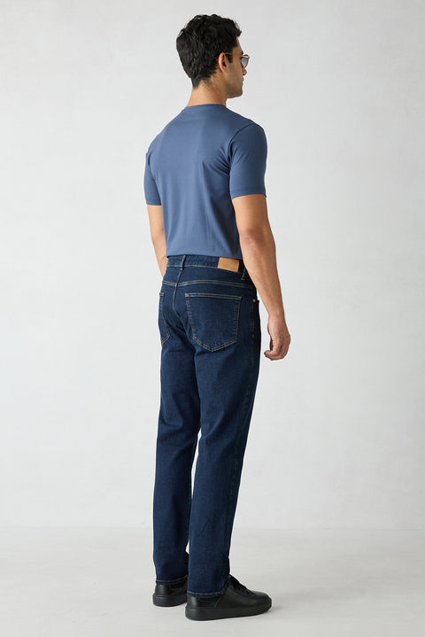 İndigo Slim Fit Dar Kesim 5 Cep Denim Pantolon