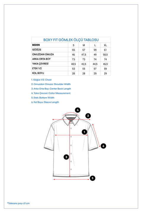 Indigo Short Sleeve Regular Fit Plaid Shirt