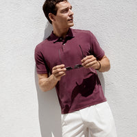 Taş Regular Fit Standart Kesim Çizgili Pileli Yan Cepli Bermuda Şort
