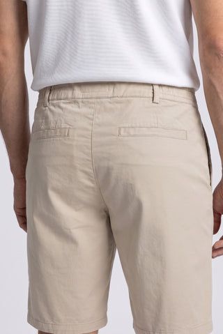 Taş Regular Fit Standart Kesim Çizgili Beli Lastikli Cepli Bermuda Şort