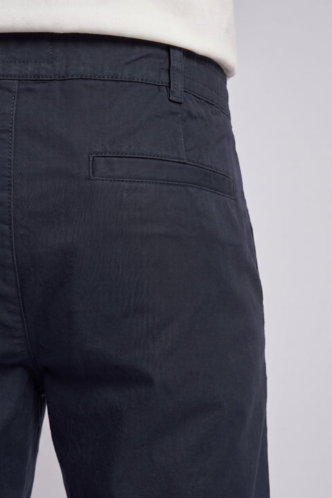 Dark Anthracite Regular Fit Standard Cut Bermuda Shorts