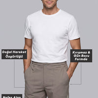 Medium Mink Regular Fit Knitted Shorts