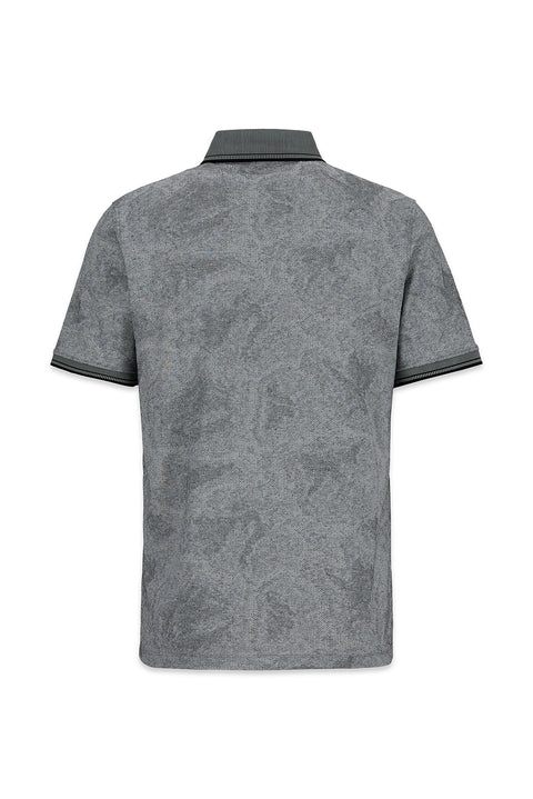 Black Polo Collar Regular Fit T-shirt