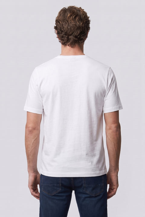 Off-White-Black Crew Neck Regular Fit 100% Cotton Printed - Plain 2-Pack T-Shirt Set