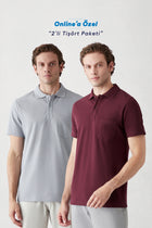 Gri - Bordo