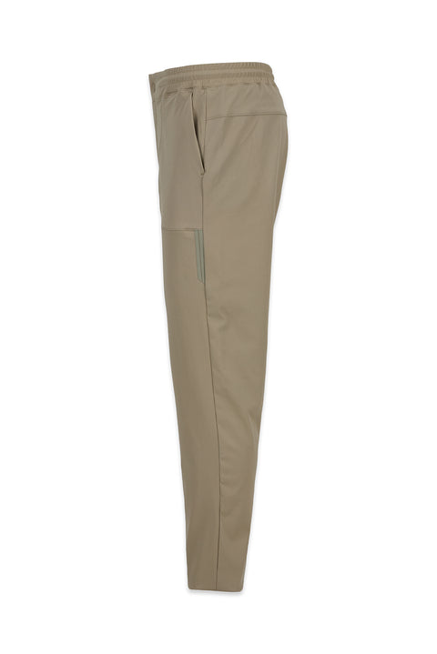 Orta Bej Techno-Line Cepli Beli Lastikli Cepli Likralı Esnek Sweatpant / Eşofman Altı
