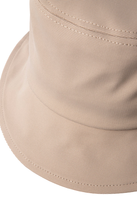 Light Beige Techno-Line Bucket Bermuda Hat